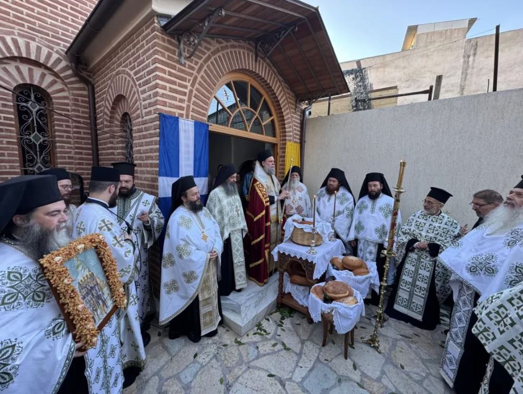 Η εορτή των Οσίων Αγιορειτών Πατέρων στο Μετόχι της Ι. Μ. Ξενοφώντος Αγίου Όρους στη Νέα Ιωνία