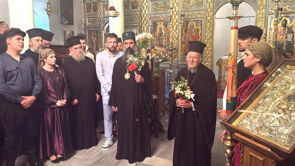 The Ecumenical Patriarch and the Patriarch of Bulgaria on Imbros