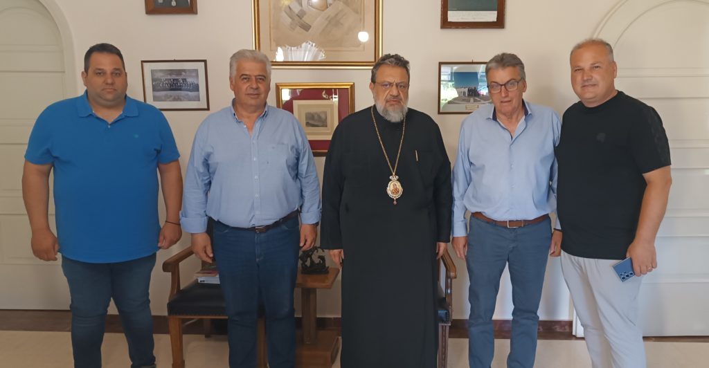 Στον Μητροπολίτη Χρυσόστομο μέλη της ΟΕΒΕΣ Μεσσηνίας