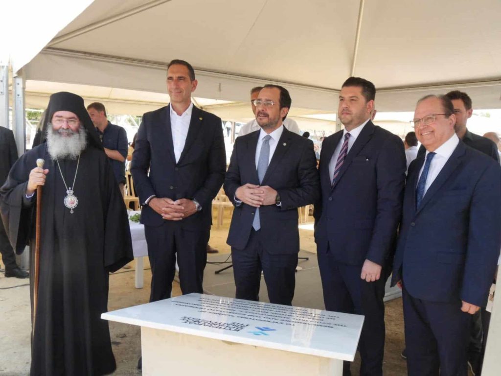 Αγιασμός και κατάθεση θεμελίου λίθου για τις υπό ανέγερση κατοικίες στη Λεμεσό