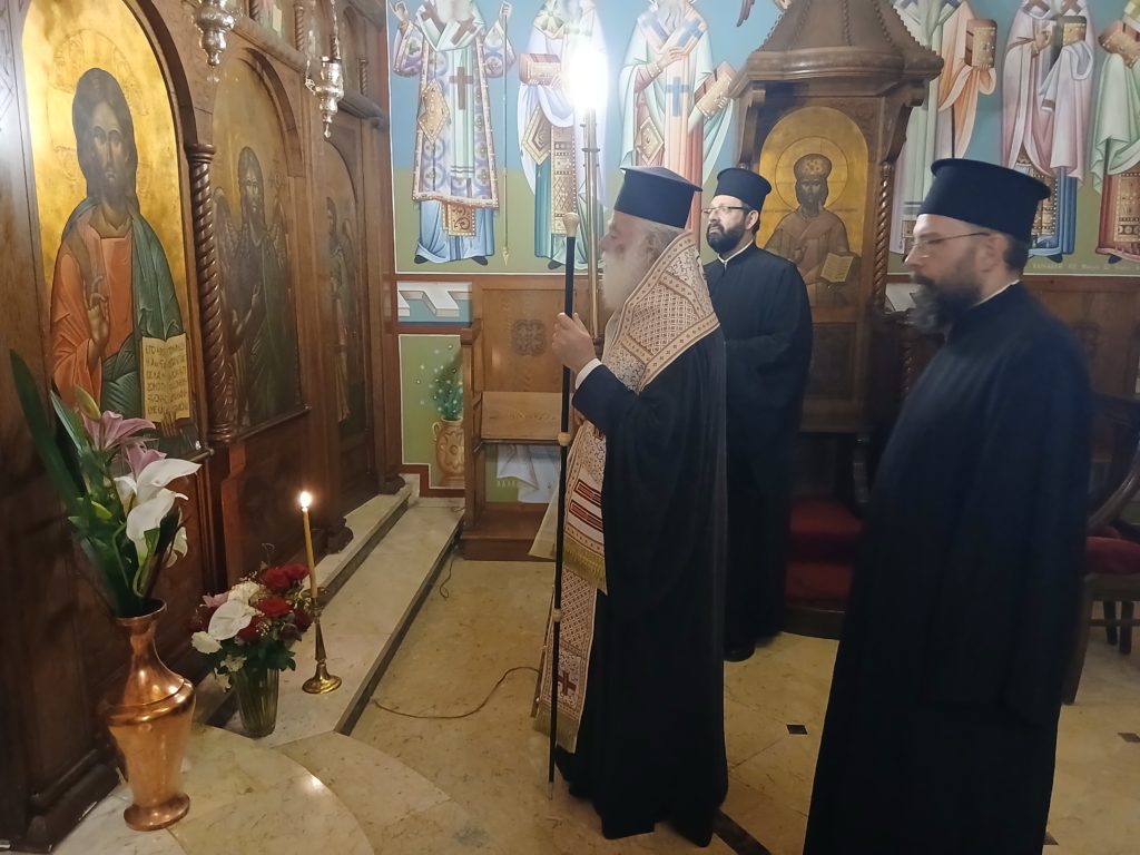 Τρισάγιο για τον μακαριστό Ικονίου Θεόληπτο τέλεσε ο Πατριάρχης Αλεξανδρείας