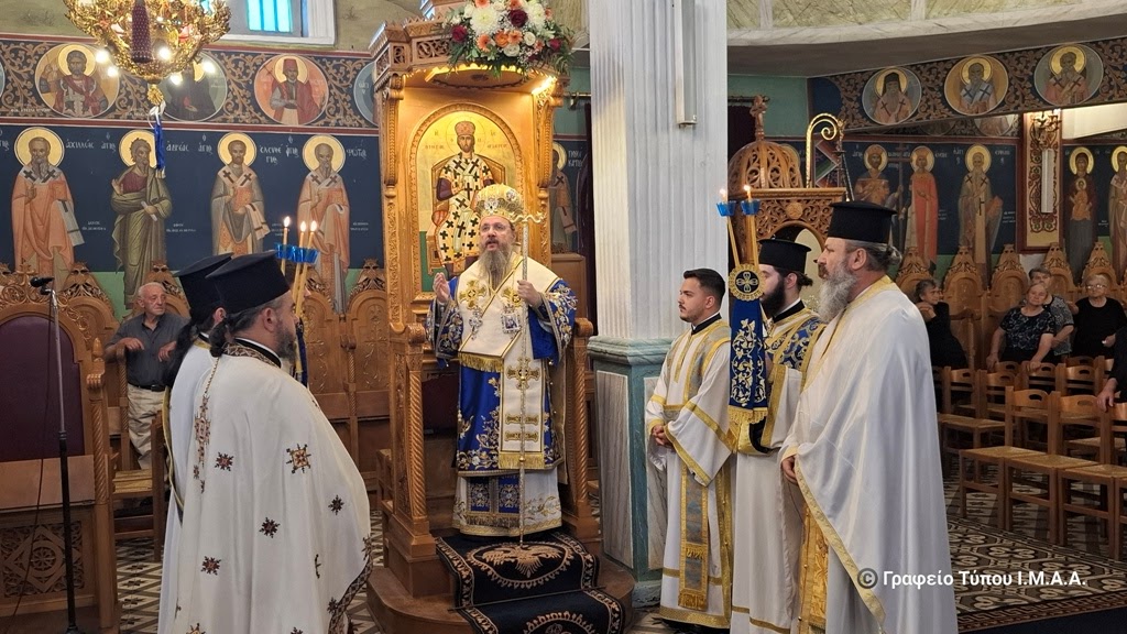 Αιτωλίας Δαμασκηνός: «Ο ερχομός του Χριστού μας απελευθέρωσε από το ζυγό της αμαρτίας»