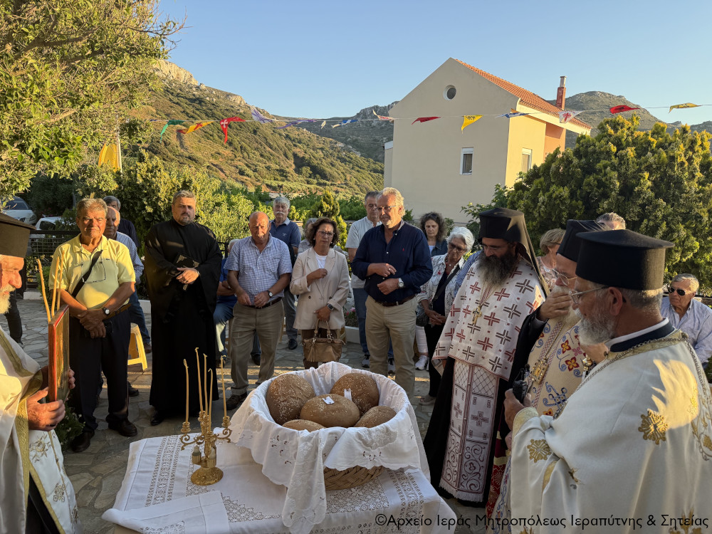 Ιεραπύτνης Κύριλλος: Ο Τίμιος Πρόδρομος έλαβε χαρίσματα εκ κοιλίας μητρός