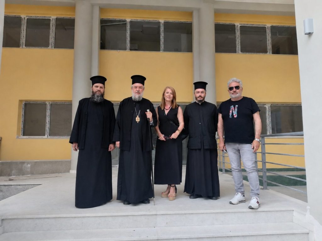 Επιθεώρηση του υπό παράδοση Γηροκομείου Μεγαλοπόλεως «Αγία Θεοδώρα η εν Βάστα» από τον Γόρτυνος Νικηφόρο
