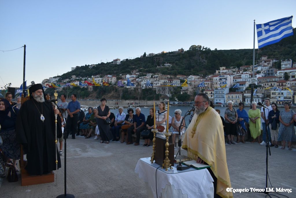 Πανηγυρικός Εσπερινός των Πρωτοκορυφαίων Αποστόλων Πέτρου και Παύλου στην Κρανάη Γυθείου