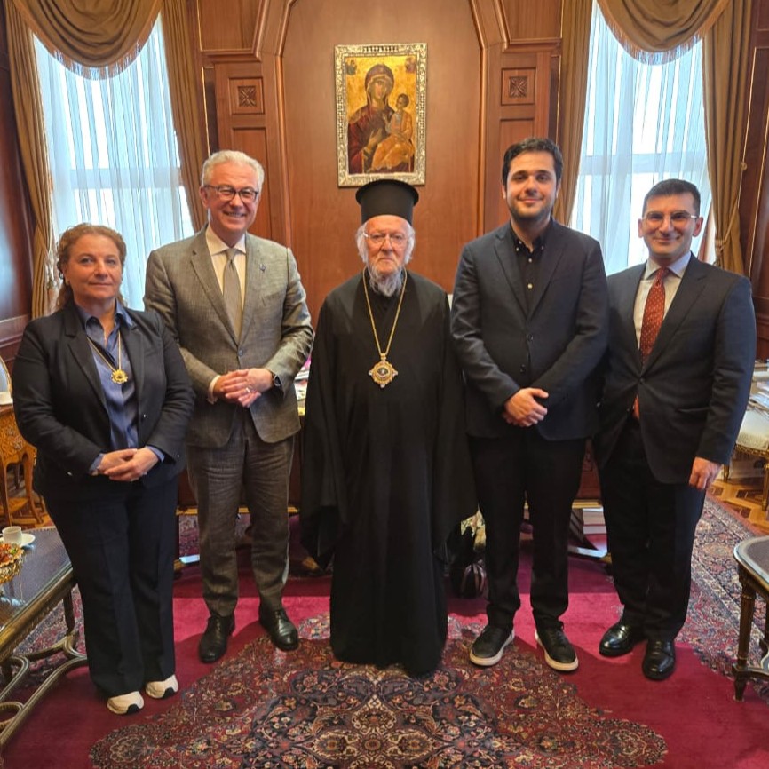 Στον Οικουμενικό Πατριάρχη ο Θεόδωρος Ρουσόπουλος