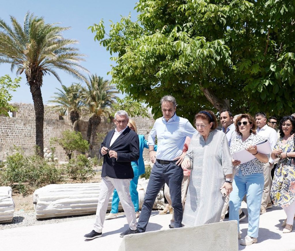 Ρόδος: Εγκαίνια του αρχαιολογικού χώρου στην «Περβόλα»