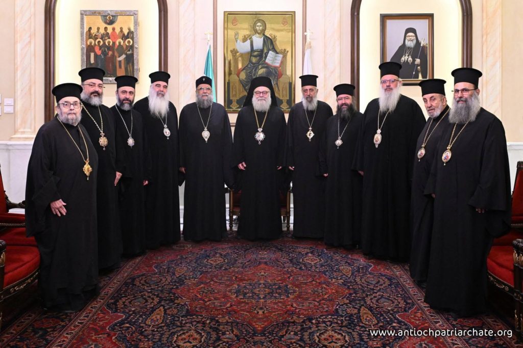 Συνάντηση Πατριάρχη Αντιοχείας με Μητροπολίτες των επαρχιών της Συρίας