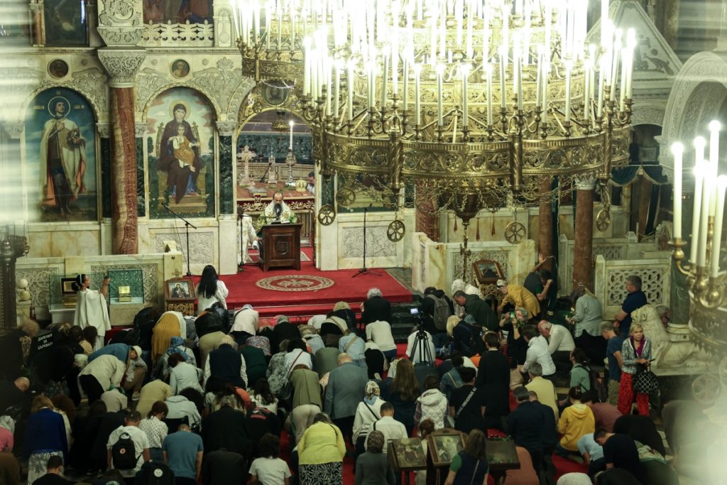 Българският патриарх Даниил възглави тържествена света Литургия по повод Петдесетница в столицата