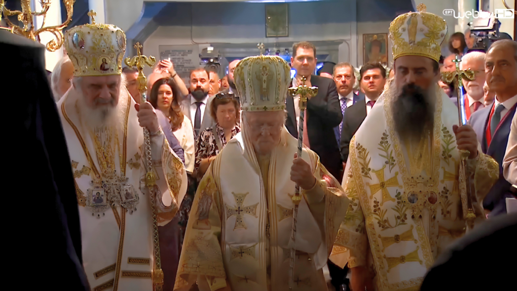 Историческо богослужение за празника на свети апостол Вартоломей на остров Имброс