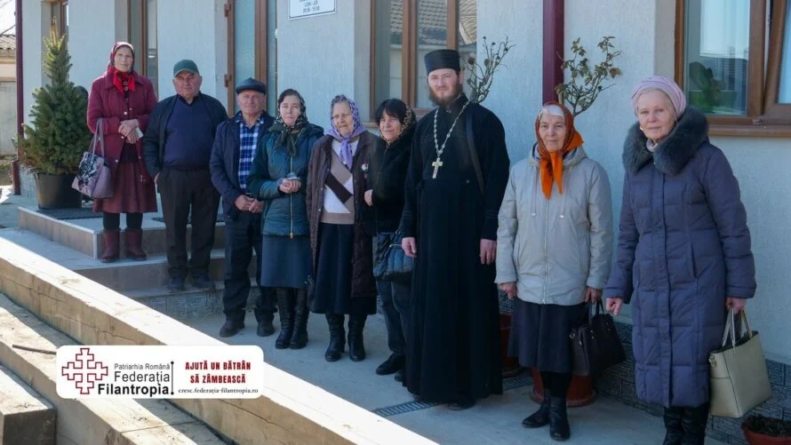 860 de vârstnici din Arhiepiscopia Bucureștilor, sprijiniți de Federația Filantropia