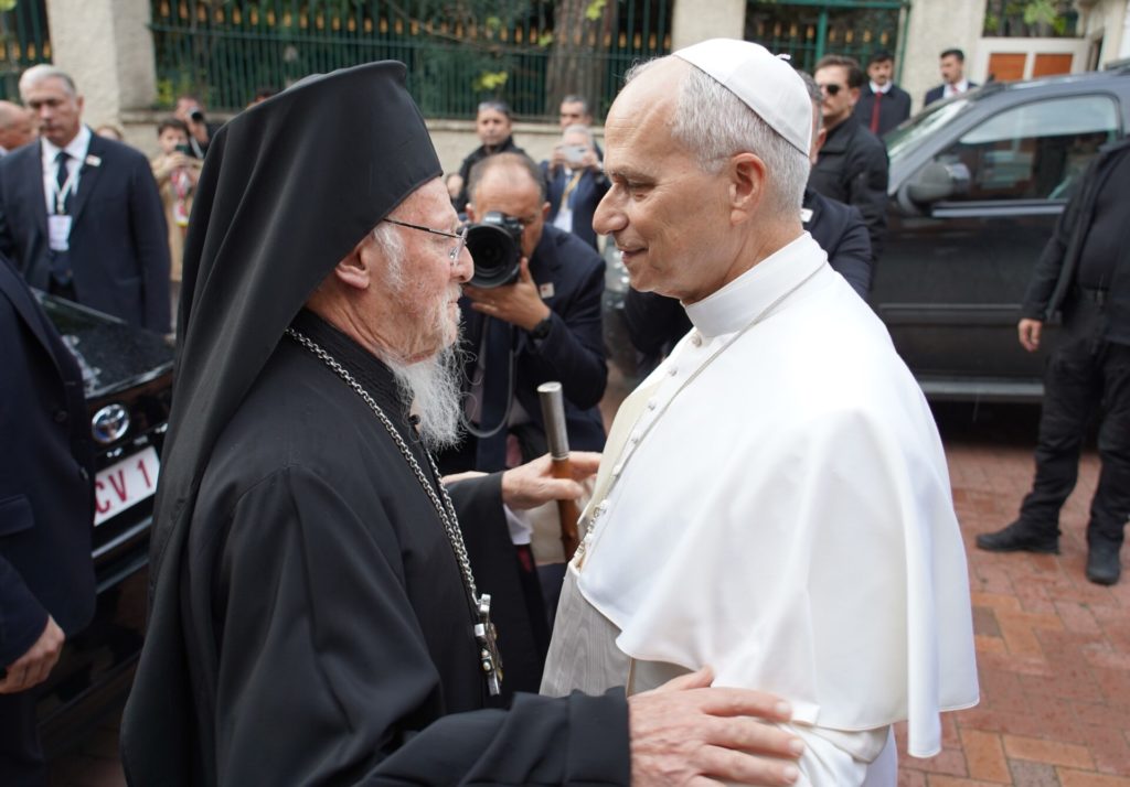 Συγχαρητήριο μήνυμα του Οικουμενικού Πατριάρχη προς τον Πάπα Ρώμης