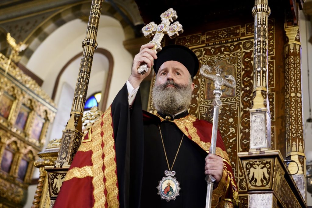 Χοροστασία του Αρχιεπισκόπου Αυστραλίας στον Πατριαρχικό Ναό