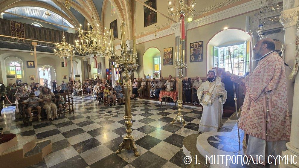 Η Κυριακή των Αγίων Πάντων στον Ι.Ν. Αγίου Ελευθερίου Σύμης