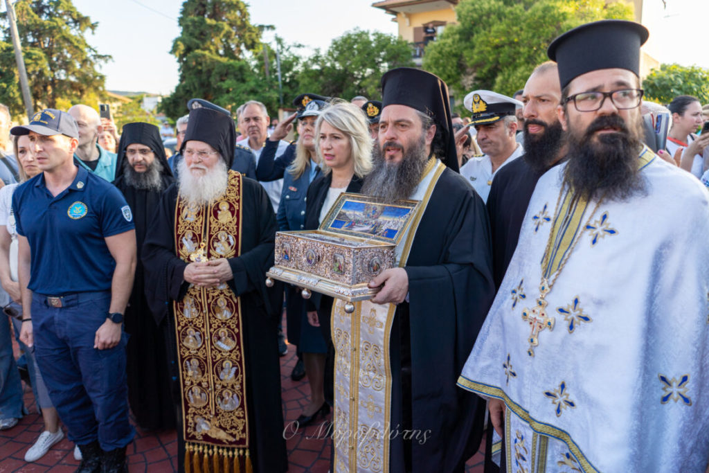Η Τιμία Ζώνη της Θεοτόκου στην Ιερισσό πριν επιστρέψει στο Άγιον Όρος