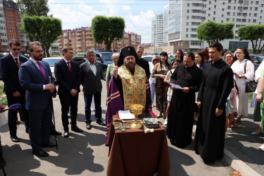 При поддержке Церкви в Абакане открылся центр комплексной помощи семье