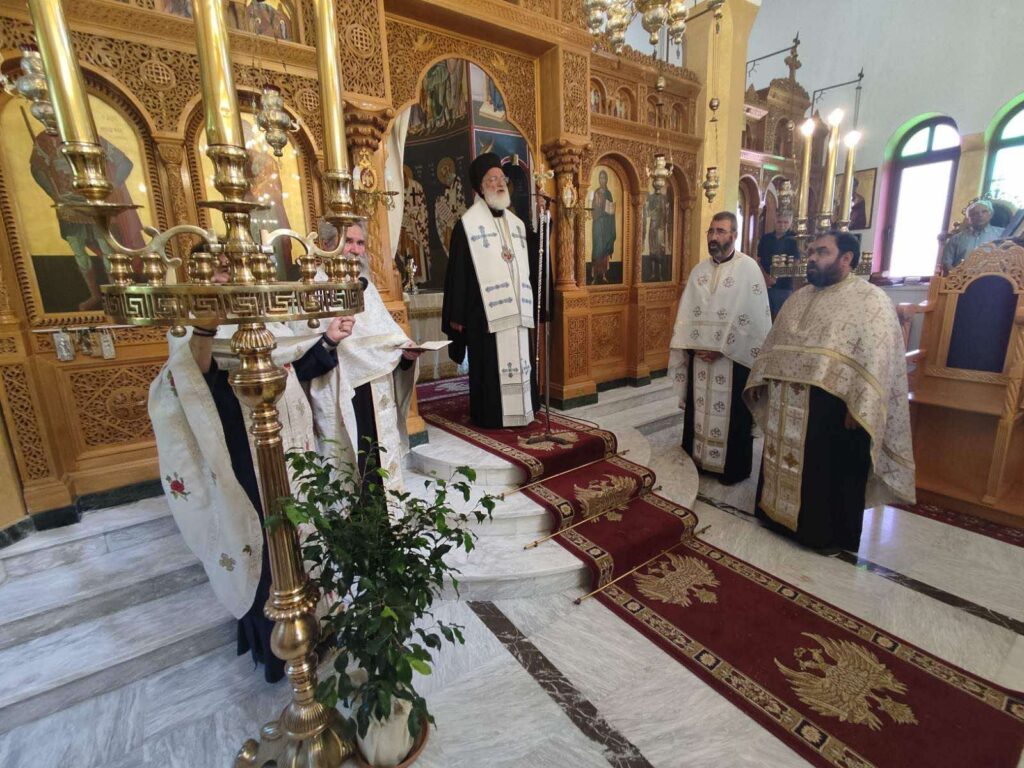 Ο Αρκαλοχωρίου Ανδρέας στην Εξόδιο ακολουθία του μακαριστού Μιχαήλ Αποστολάκη