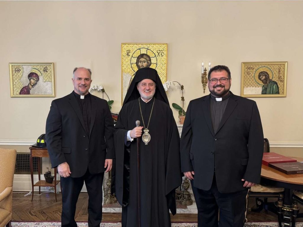 Ο π. Νεόφυτος Σαρηγιάννης, νέος Προϊστάμενος του Ιερού Ναού Αγίας Σοφίας στο Όλμπανι της Νέας Υόρκης