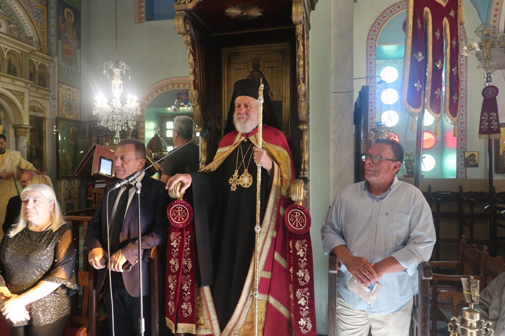 Μνήμη Πάντων των Αγίων και των Κεκοιμημένων στις Ιερές Κατακόβες στη Μήλο