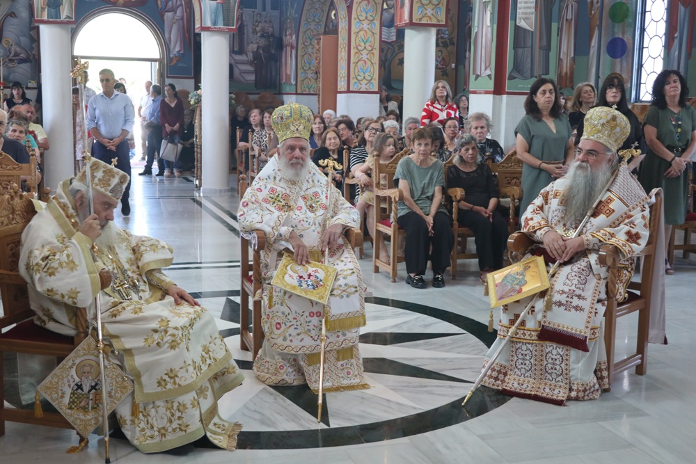 Στον Ιερό Ναό του Αγίου Δωροθέου Αριδαίας, ιερούργησε ο Σύρου Δωρόθεος Β’