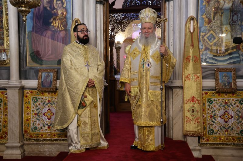 Χειροτονία εις Πρεσβύτερον του Πρωτοδιακόνου του Μητροπολίτη Χαλκίδος, π. Σταύρου Καλαφάτη