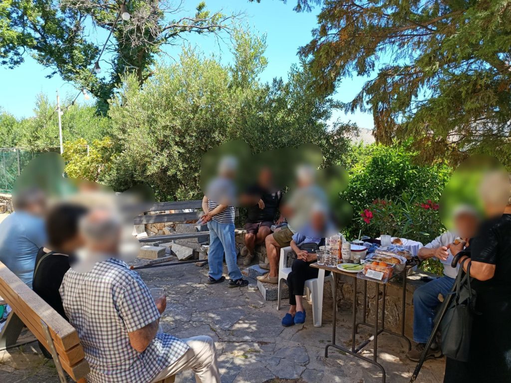 Οι ωφελούμενοι του Κέντρου Ημέρας Νεάπολης στην Παναγία Βιγλιώτισσα