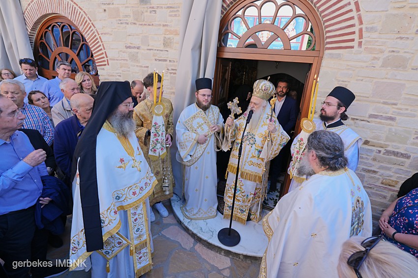 Λαμπρή πανήγυρις των Αγίων Πάντων στην ομώνυμη Ιερά Μονή στα Παλατίτσια Βεροίας