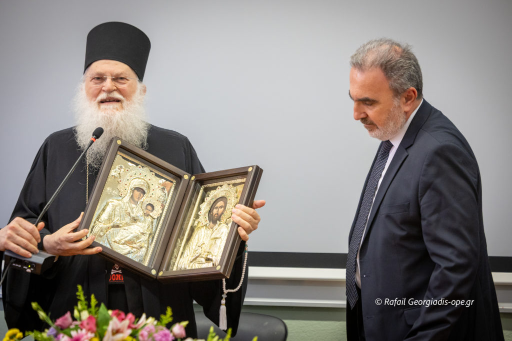 Η Τελετή Αποφοίτησης στη Θεολογική Σχολή του ΑΠΘ παρουσία του Γέροντα Εφραίμ