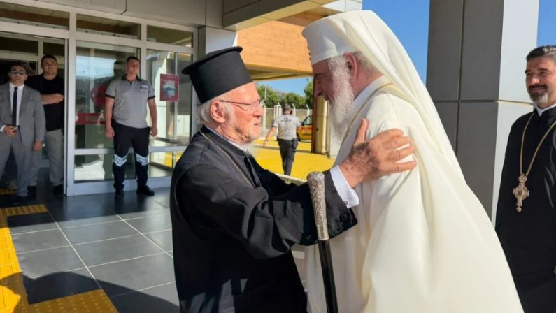Ο Ρουμανίας Δανιήλ στην Ίμβρο για τα Ονομαστήρια του Οικουμενικού Πατριάρχη