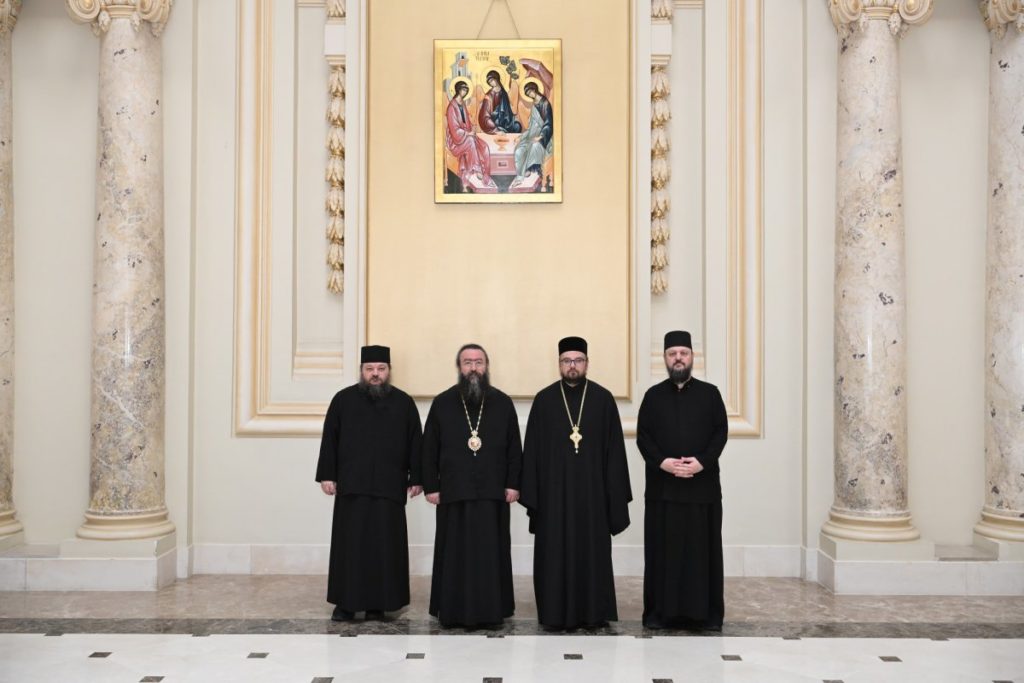 Επίσκεψη του Μητροπολίτη Χαλεπίου στο Πατριαρχείο Ρουμανίας