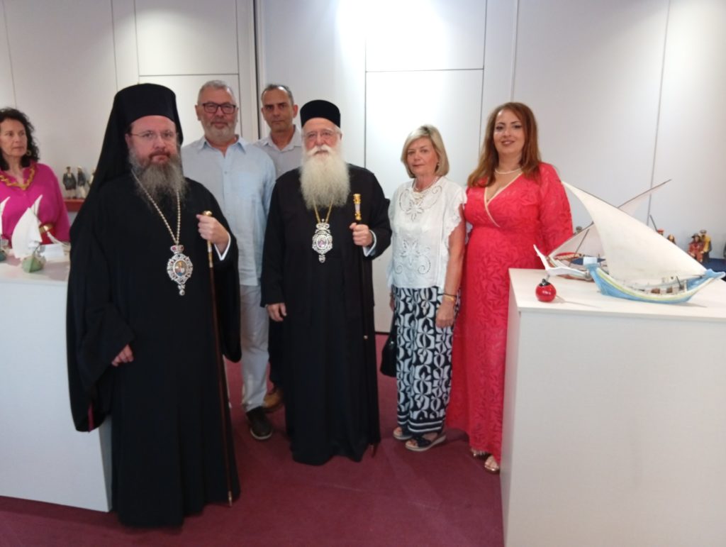 Εγκαινιάστηκε η έκθεση κεραμικής «Ναυτοσύνη» στο πλαίσιο της 11ης Ναυτικής Εβδομάδας στον Βόλο