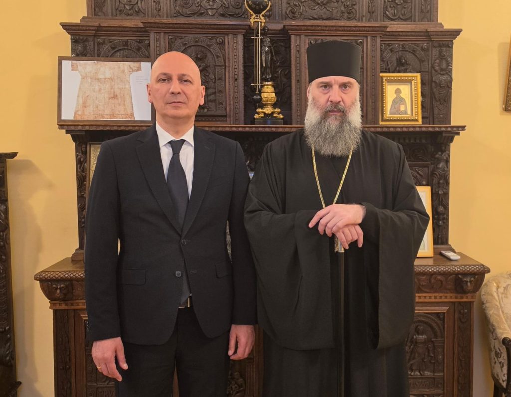 Στον Πατριάρχη Γεωργίας ο Διευθυντής της Κρατικής Υπηρεσίας Θρησκευτικών Υποθέσεων