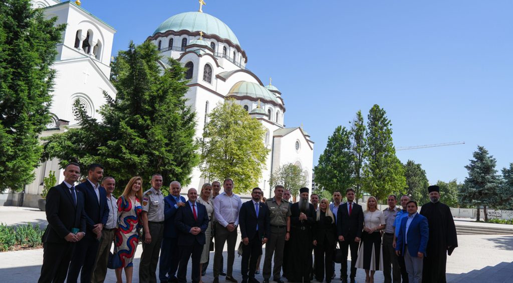 Патријарх Порфирије разговарао са полазницима Високих студија безбедности и одбране