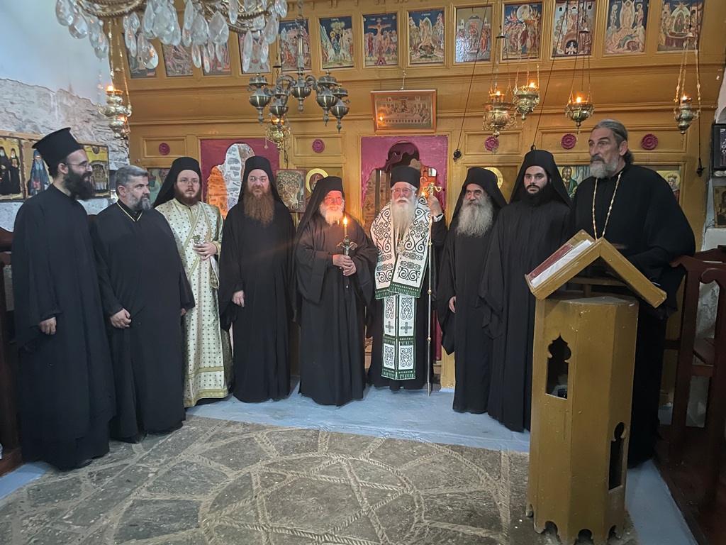 Ρασοφορία Μοναχού στο νησάκι «Αλατάς» του Παγασητικού κόλπου