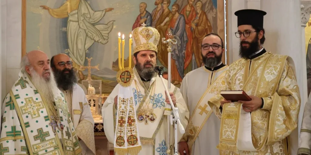 Archbishop of Albania ordains new Hierodeacon in Tirana