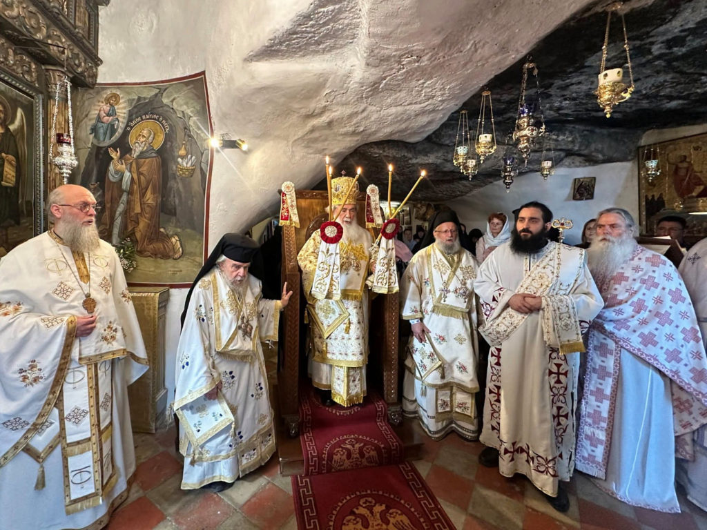 Представитель РДМ принял участие в Патриаршей службе в монастыре преподобного Онуфрия Великого