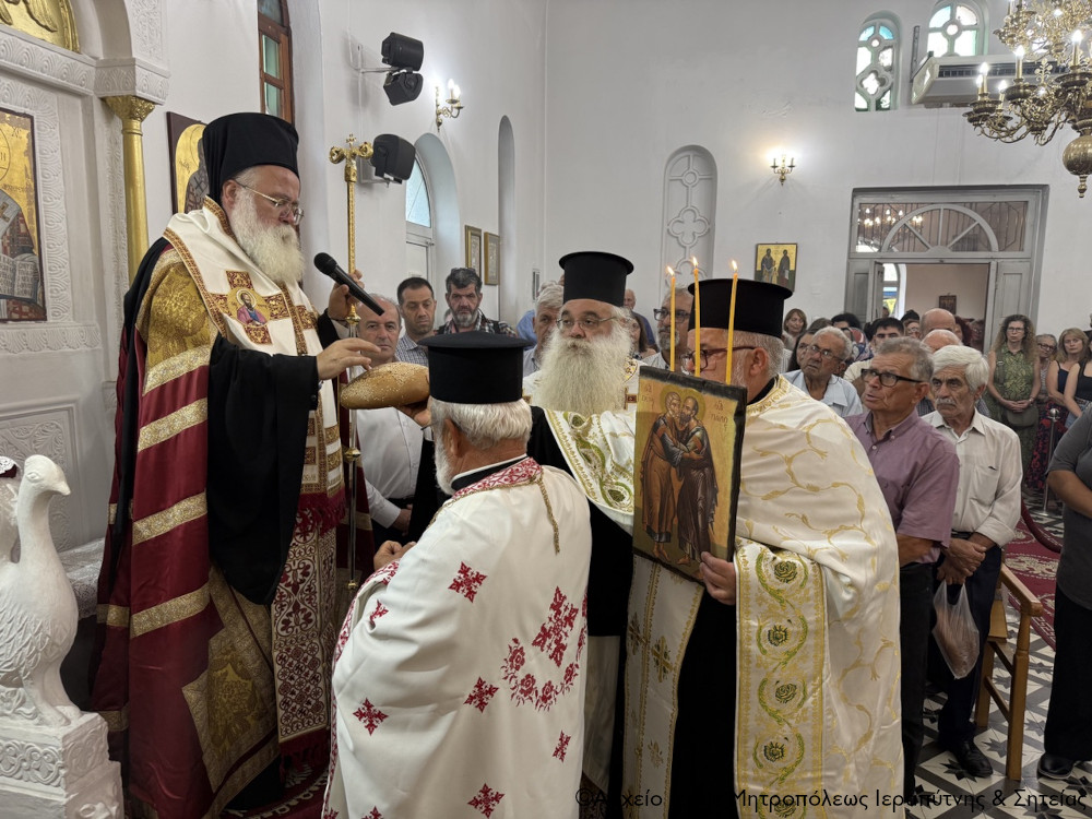 Ιεραπύτνης Κύριλλος: Ο Παύλος πέρασε ως ως σπορέας της αληθείας από την Κρήτη