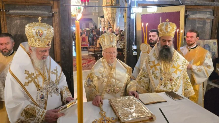 Patriarhul României la onomastica Patriarhului Ecumenic: Cea mai influentă personalitate a lumii ortodoxe contemporane