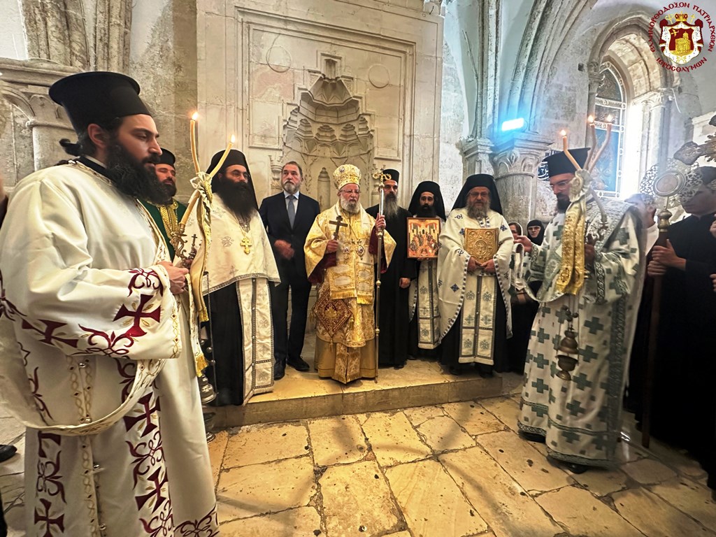 Η εορτή του Αγίου Πνεύματος στην Αγία Σιών