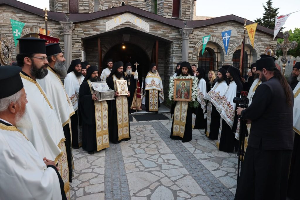 The Holy Monastery of Saints Augustine of Hippo and Seraphim of Sarov in Trikorfo, Phocis, celebrated its Feast Day
