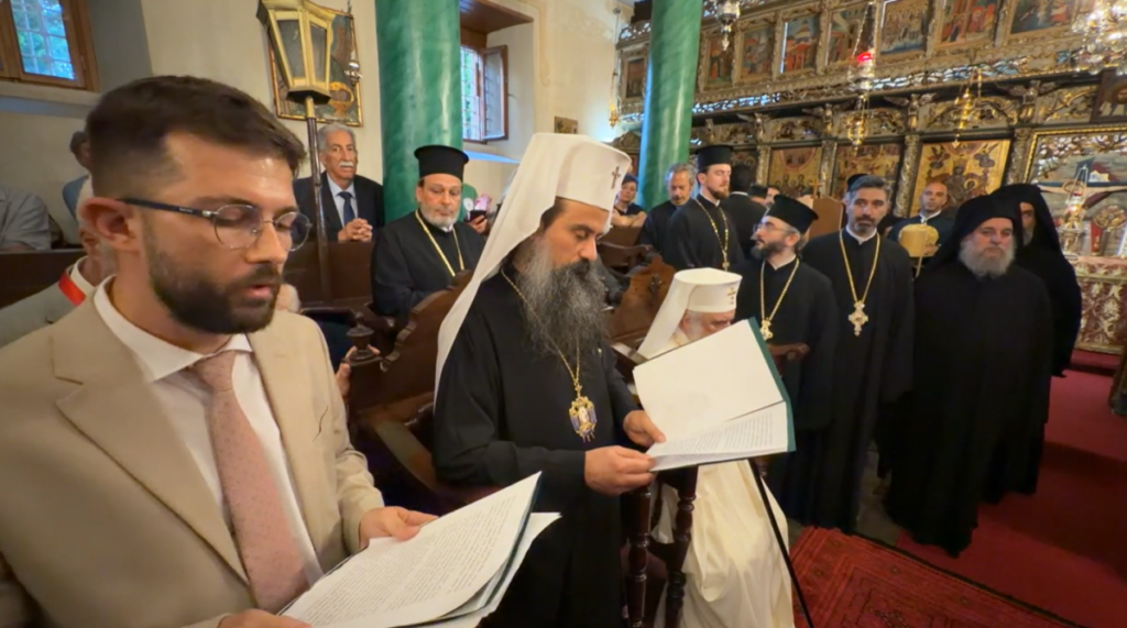 Βουλγαρίας Δανιήλ: Η παρουσία μας στην Ίμβρο διαλαλεί πρωτίστως την μαρτυρία της ενότητας της Ορθοδοξίας