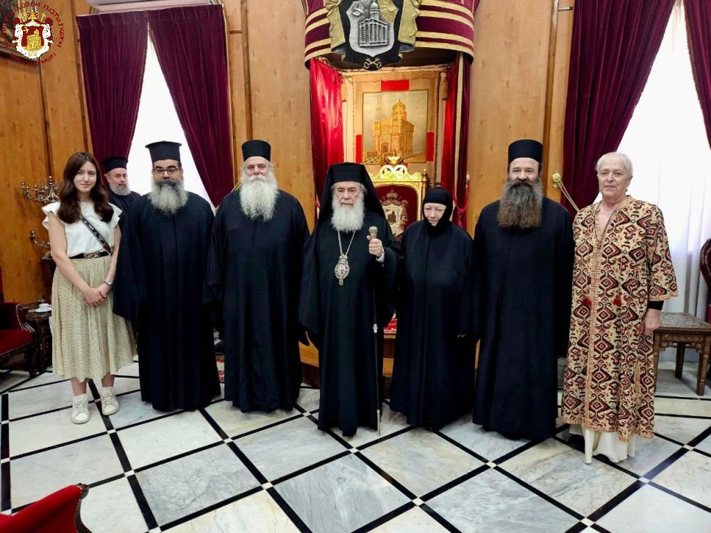 Επισκέψεις στον Πατριάρχη Ιεροσολύμων Θεόφιλο
