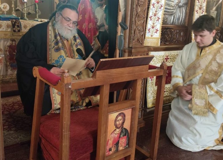 Η Κυριακή της Πεντηκοστής στην Ιερά Μητρόπολη Ταμασού