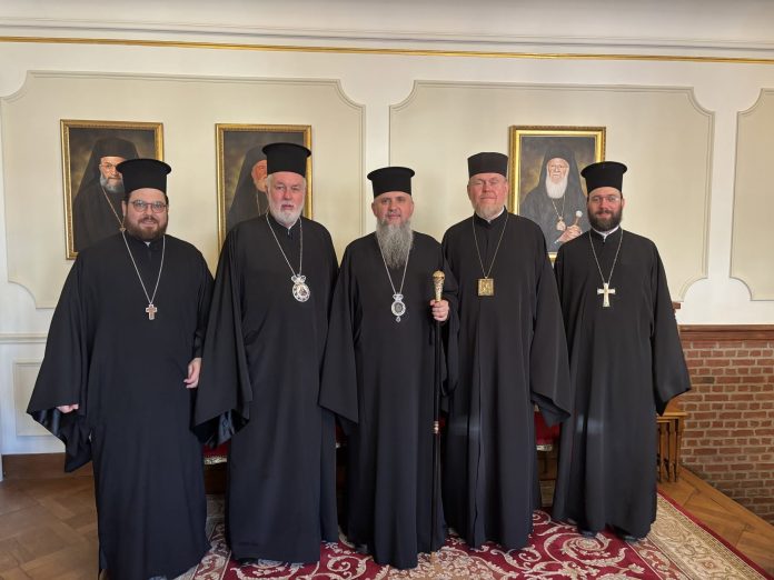 Ο Κιέβου Επιφάνιος στην Ιερά Μητρόπολη Βελγίου