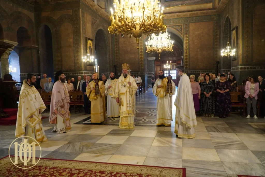 Thessaloniki: The Feast of Pentecost at the Celebrating Cathedral of The Holy Wisdom of God