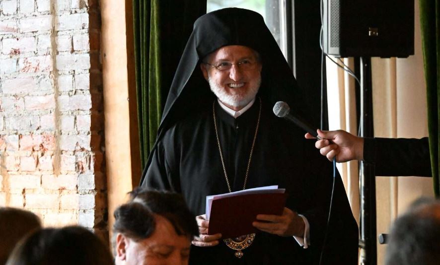 Archbishop Elpidophoros hosts “Thank You Dinner” for Clergy-Laity volunteers
