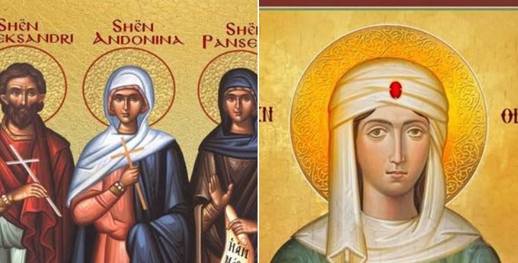 Dëshmorët Aleksandri e Andonina