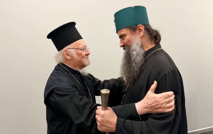 ‎البطريرك برثلماوس يستقبل بطريرك بلغاريا
