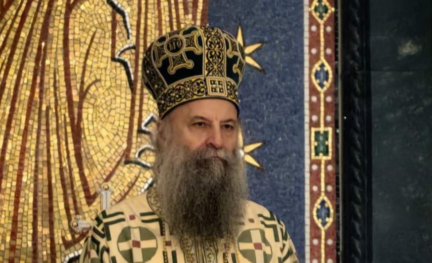 Патријарх Порфирије служио пред Појасом Пресвете Богородице у Храму Светог Саве