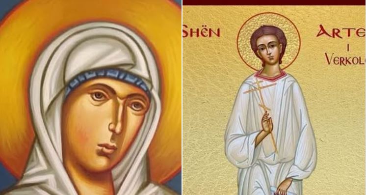 Dëshmore Agripina dhe shoqet e saj Paula, Vasa dhe Agathonika, Artemi i Verkolës